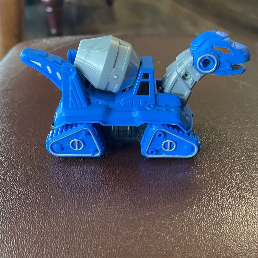 Dinotrux Ton-Ton Dinosaur blue Cement Mixer truck